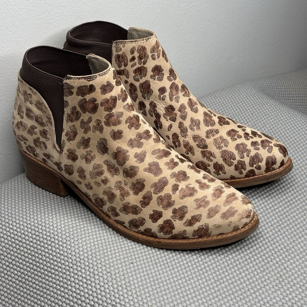 Matisse Ready Or Not Ankle Boot‎ Leopard 7.5 / Pre-owned .